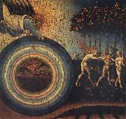 Giovanni di Paolo Expulsion from Paradise oil on canvas